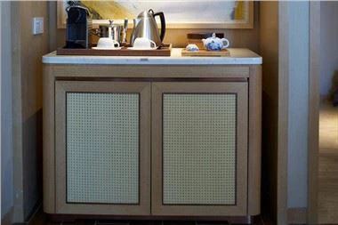 Hotel Glass Minibar Skap